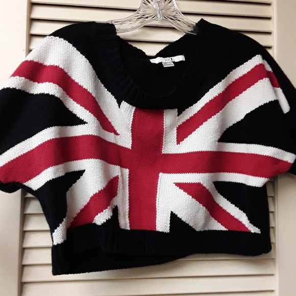 Tops - UK Sweater Crop Top L